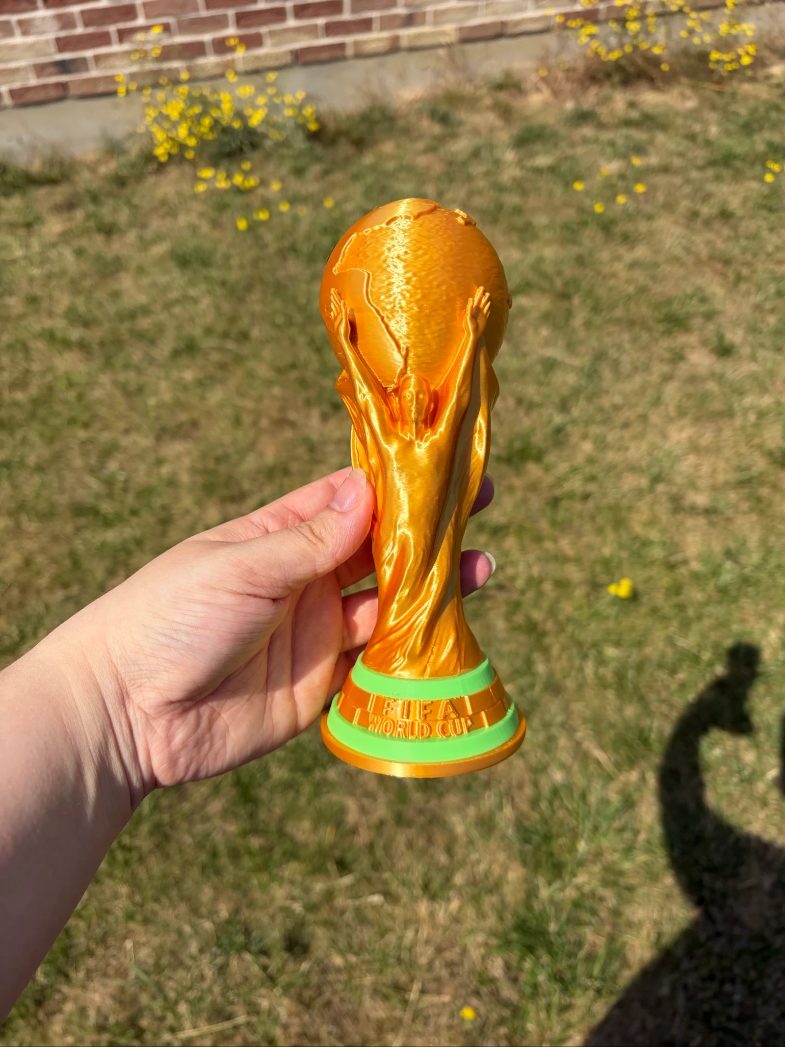 Coupe du monde impression 3D 20 cm